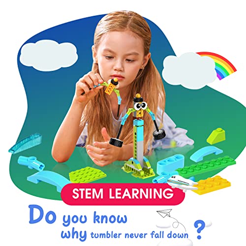 Woolike Stem Robot Building Kits Toys 100+ In 1 Robot Science Kits 378 Pieces Diy Educational Building Blocks For Kids Ages 6+ Years Old Makerzoid #TOP4