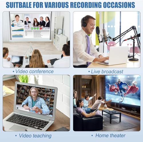 Image of MICROWARE HDMI Capture Card USB C, 4K HDMI to /Type C Video Capture Device Card Game Capture Card 1080P 60FPS Compatible with Nintendo Switch PS4 /5 for Recorder (Z29A)