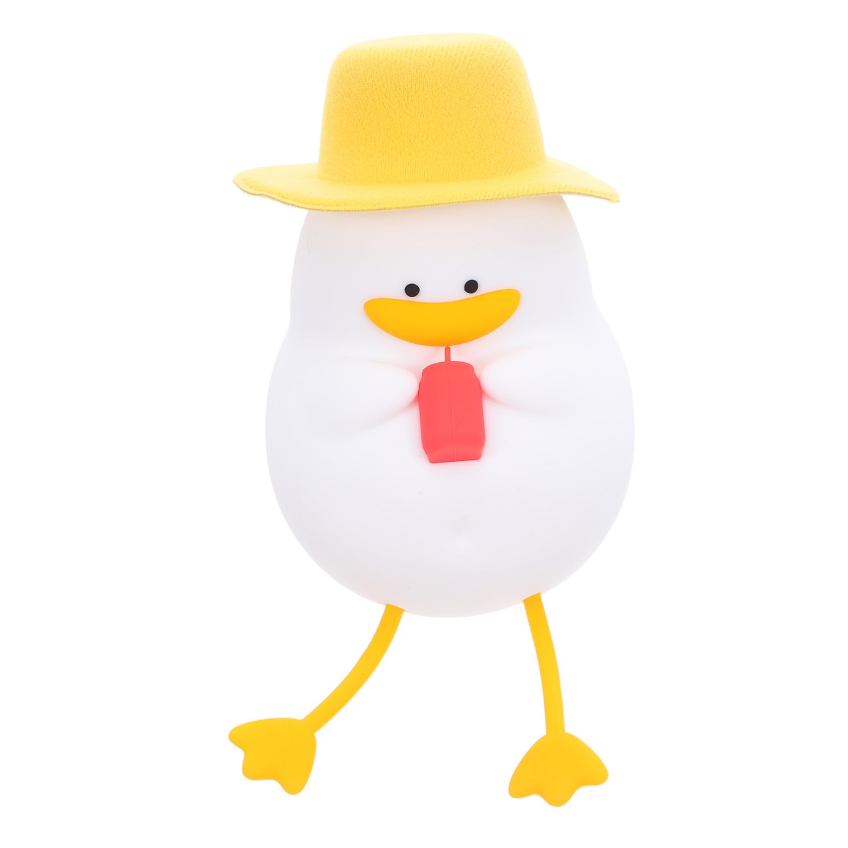 Lampada Da Anatra in Silicone Morbido Luce Cartoon Per Ragazzo Ragazza Con LED Protettivo Per Occhi Portatile Per Camerette E Allattamento Luce E Controllo