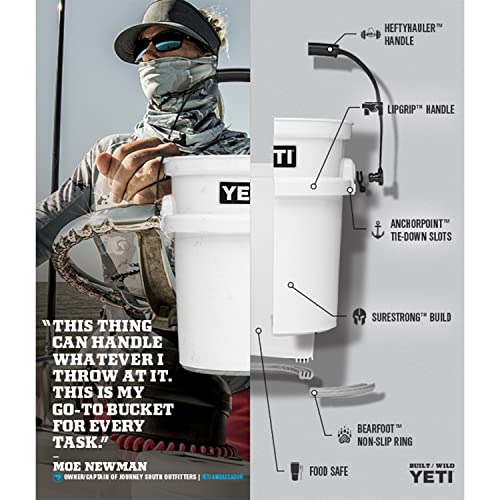 Image of YETI Loadout 5-Gallon Bucket, Impact Resistant Fishing /Utility Bucket