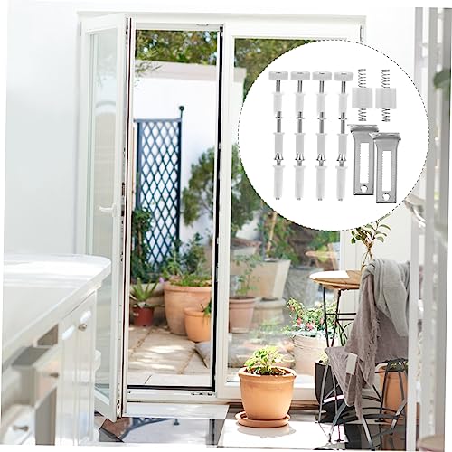 1 Conjunto Ferragem Da Porta Do Armário Rolo Da Porta Do Armário Kits De Hardware De Porta Bi Dobráv