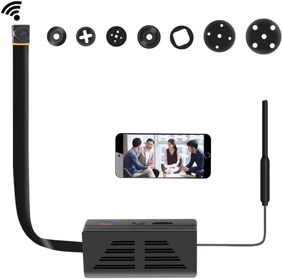 Spy Camera,1080P HD DIY Mini Portable Covert Nanny Hidden Cameras for Home/Office Security