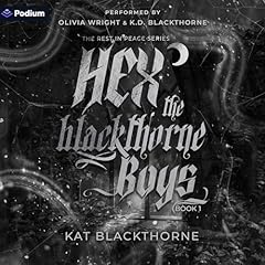 Hex the Blackthorne Boys Audiolibro Por Kat Blackthorne arte de portada