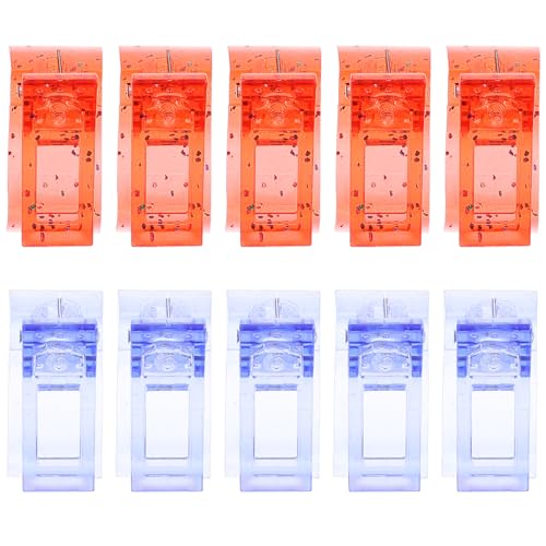 DECHOUS 12 piezas clips molde uñas acrílicas miniatura 1