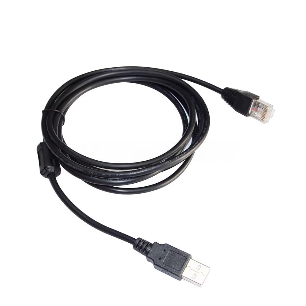RIKYJIC FT232RL Chip USB Male to RJ50 10P10C Male RS232 Serial Communication Cable for APC Smart-UPS 5G with PC Parameter Configuration Cable