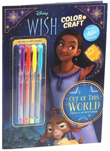 Disney Wish: Out of this World Color & Craft (Color & Activity with Gel Pens) - Image 2