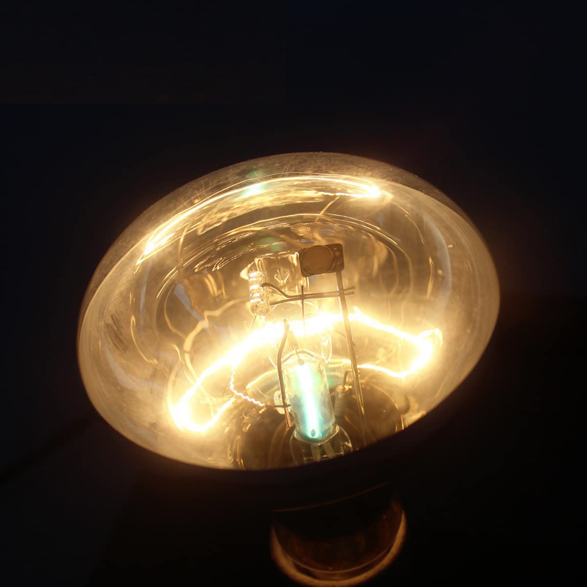 DOCIM Lampada di calore rettile UVB, luce del giorno Basking Spot Heat Bulb, lampada di riscaldamento rettile per rettili, anfibio, tartaruga, lucertola, drago barbuto,100W