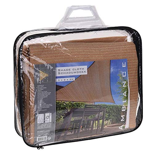 regalosMiguel - Toldos Vela para Sombra - Toldo Vela para Sombra Euca 3 m x 3 m x 3 m