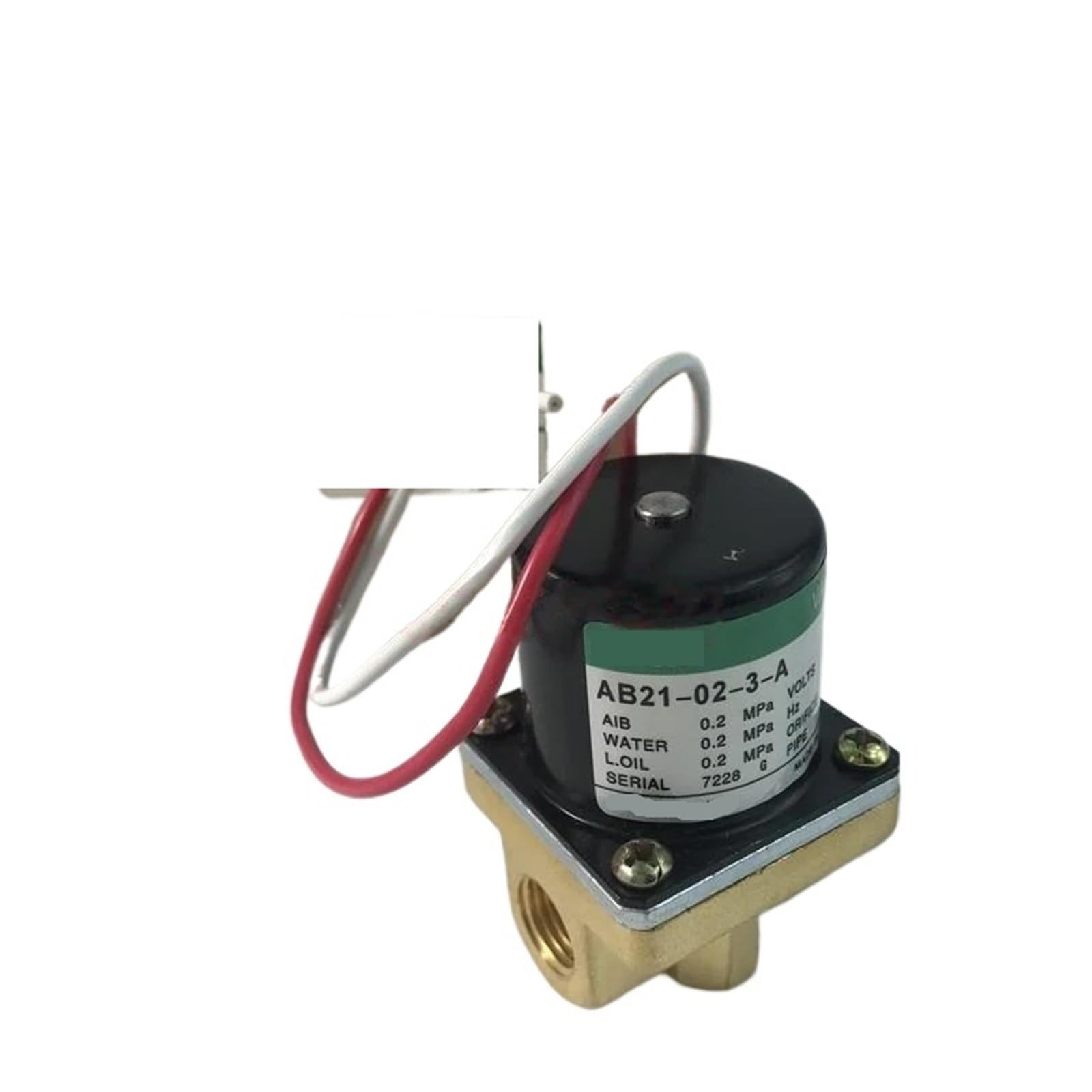 Solenoid Valve AB21-02-3-A AB21-02-2-A AC220V DC24V(AB21-02-3-A,DC24V)