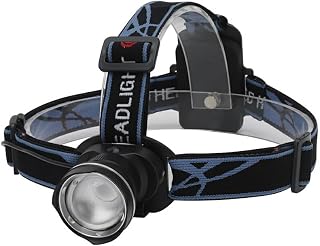 MOYIC Women Men Waterproof Headlamp Camping Hiking Traveling Zoomable Head Torch Portable 3 Modes Headlight Flashlight