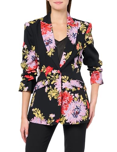 Cinq à Sept Women's Dark Chrysanthemum Scrunched Cheynne Blazer