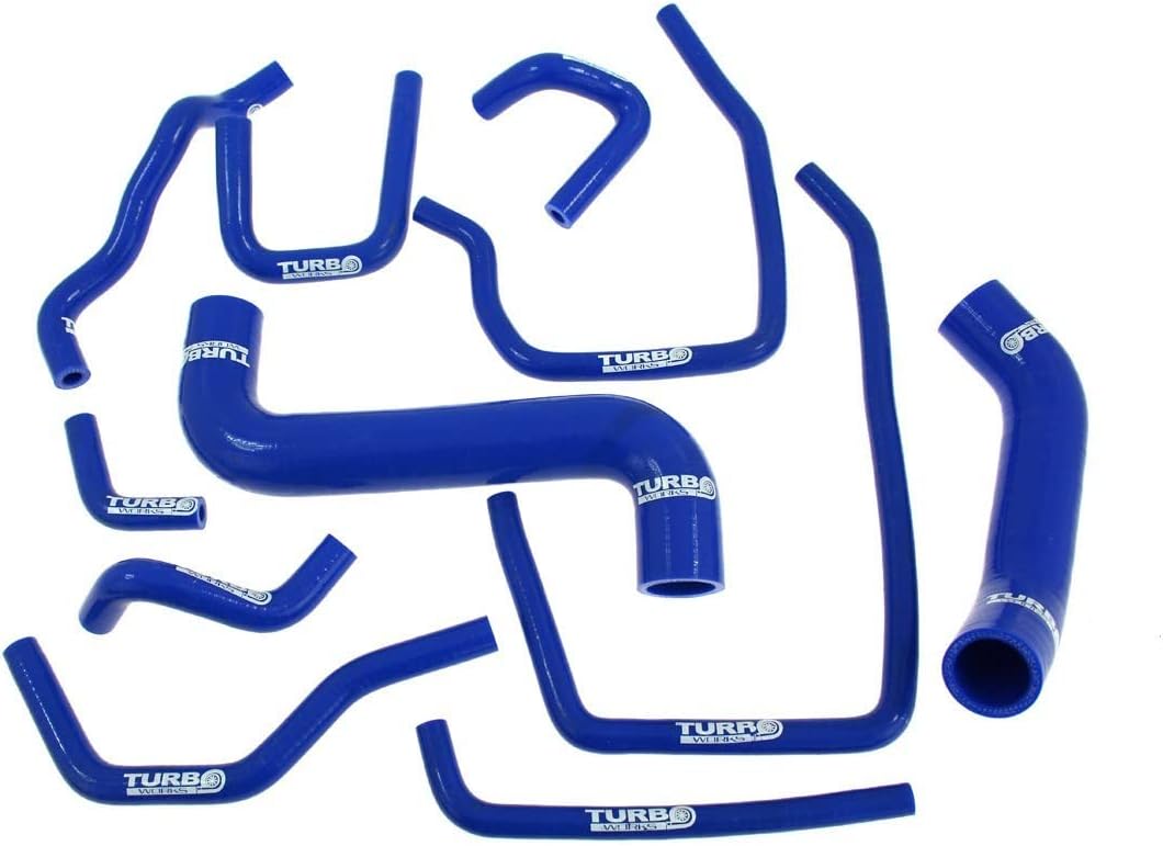 Sport Blue Silicone Hoses Kit Compatible With Subaru Impreza 2002 2003 2004 2005 Gda Gdb 2.0 Sti GV-2852 Development Performance Silicone Radiator Silicone Hose