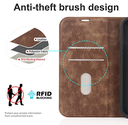 QLTYPRI Wallet Case for iPhone 14 Plus (6.7 inch) Compatible with Magsafe Charger - Image 4