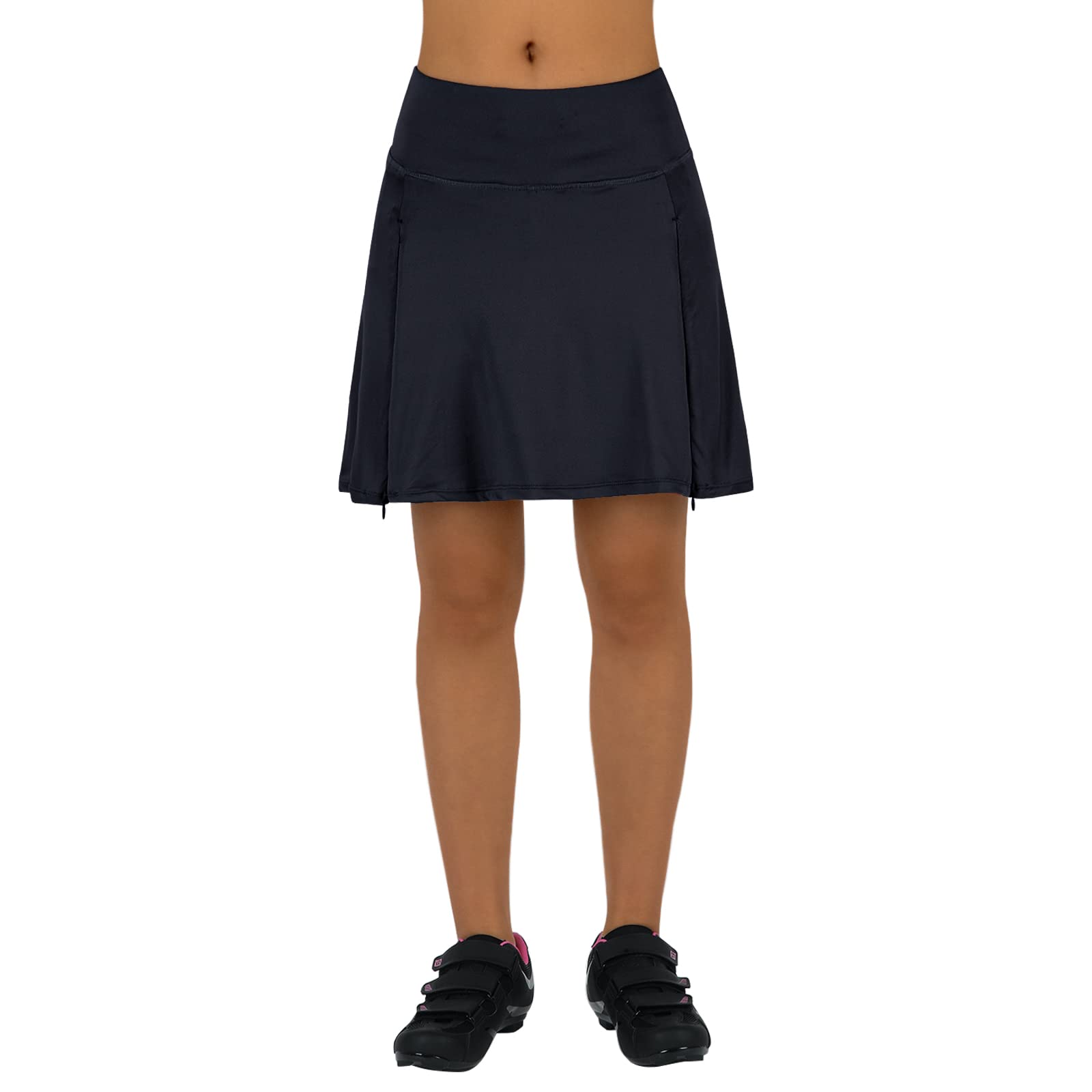 beroy Radlerhose für Damen, 3D-Gel, gepolstert, mit Taschen, für den Innenbereich, Radsport