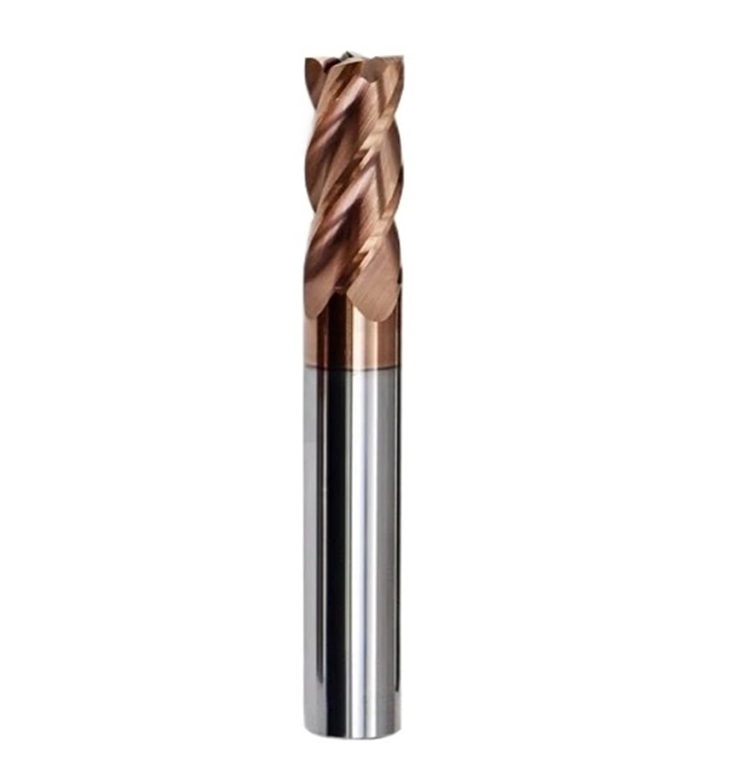 Keblin 1Cps Hrc55 4-Flute Extended Flat Carbide End Mill Cnc Cutting Tool