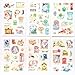 Produktbild BLOUR 6 Stück/Packung Klassische Schönheit Dekorative Schreibwaren Aufkleber Scrapbooking DIY Tagebuch Album Stick