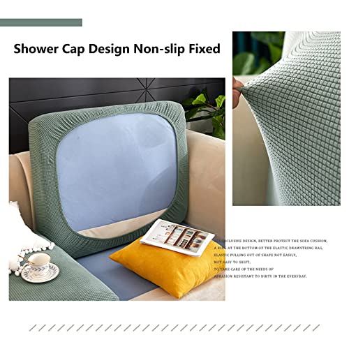 Wear-Resistant Universal Sofa Cover, Stretch Couch Cushion Slipcovers Replacement, Anti-Slip L Shape Sofa Covers, Chaise Lounge Slipcover Jacquard Fabric (Dark Grey,Chaise Cover) #TOP5