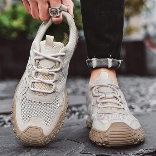 Chaussures de sport légères pour homme avec mesh aéré anti-collision