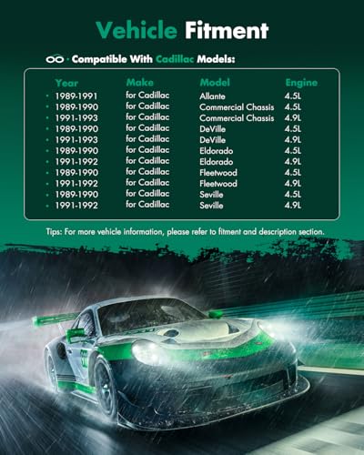 Image of SCITOO AC Compressor for Cadillac for 60 Special 4.9L 1993