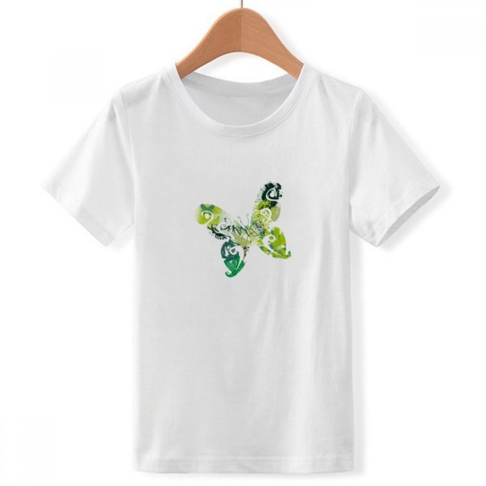 T-Shirt Papillon Vert Graffiti un Cadeau d'Anniversaire Original pour Garçon - 3