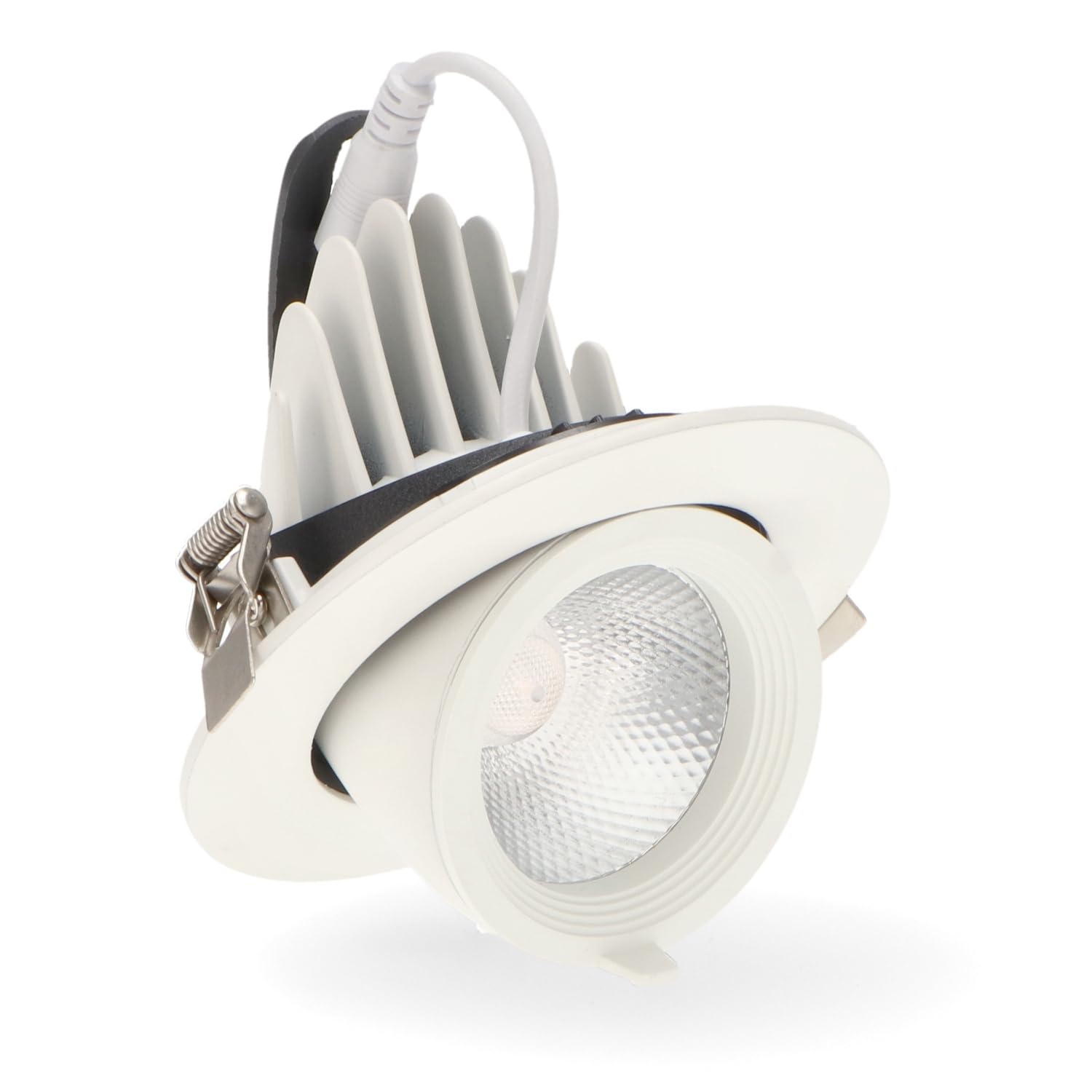Luminaire blanc Blendend L711070 plafonnier moderne de maison - 2