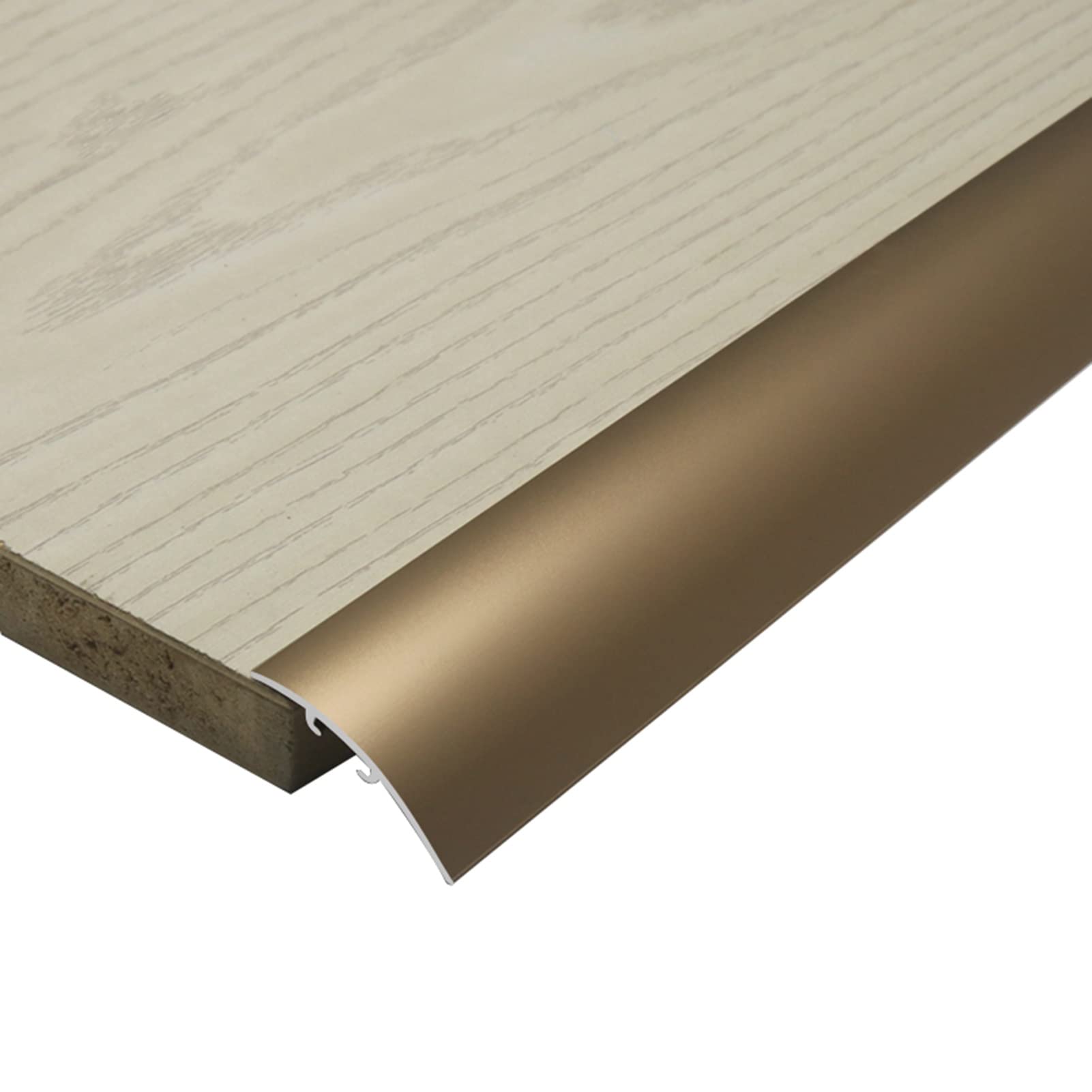 Floor Transition Strips, Multicolor Aluminum Alloy Threshold Transition Strip(Gold)