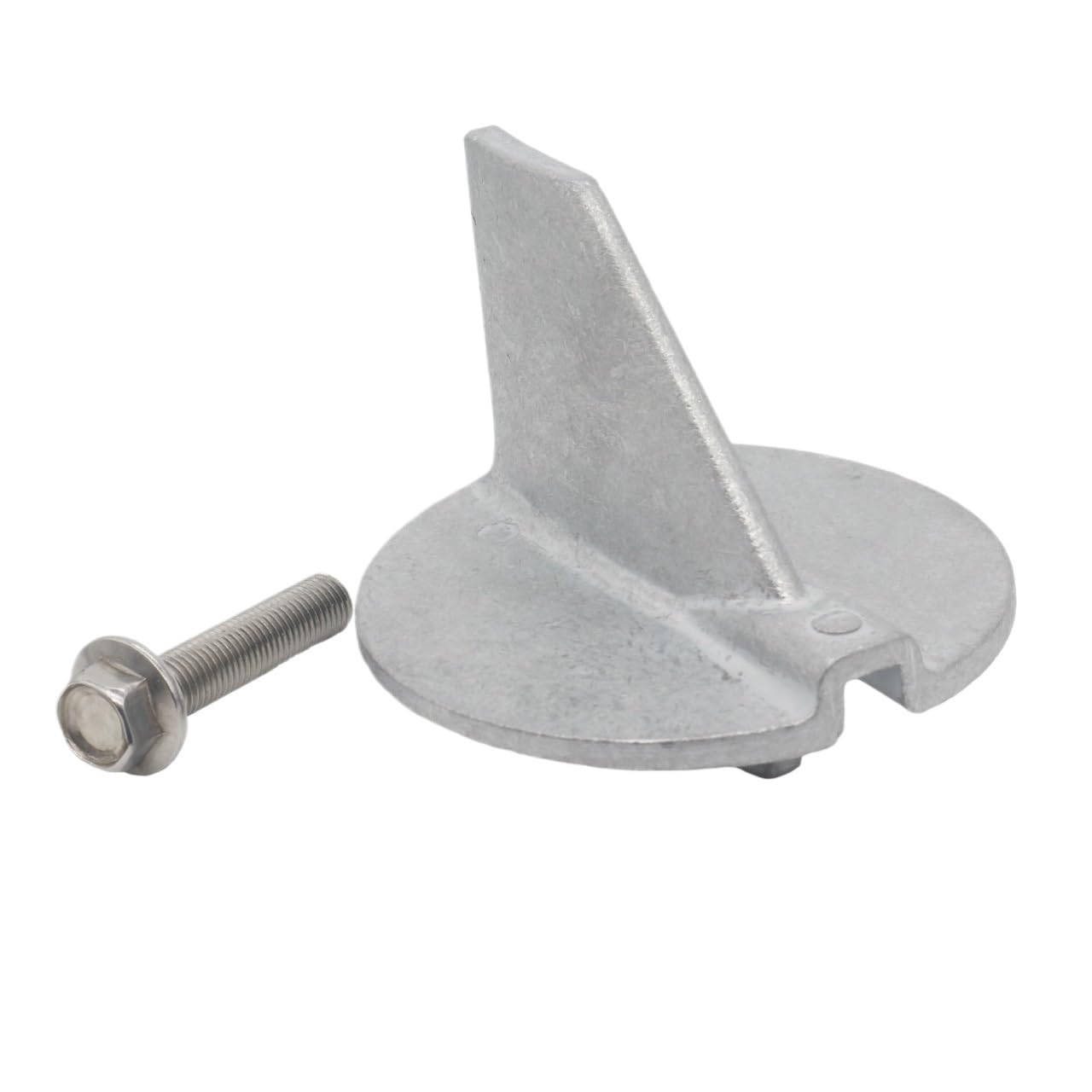 6E5-45371 Anodo di zinco della linguetta assetto per barca per motore fuoribordo Yamaha 2/4 tempi da 75 HP a 225 6E5-45371-01 per Sierra 18-6097
