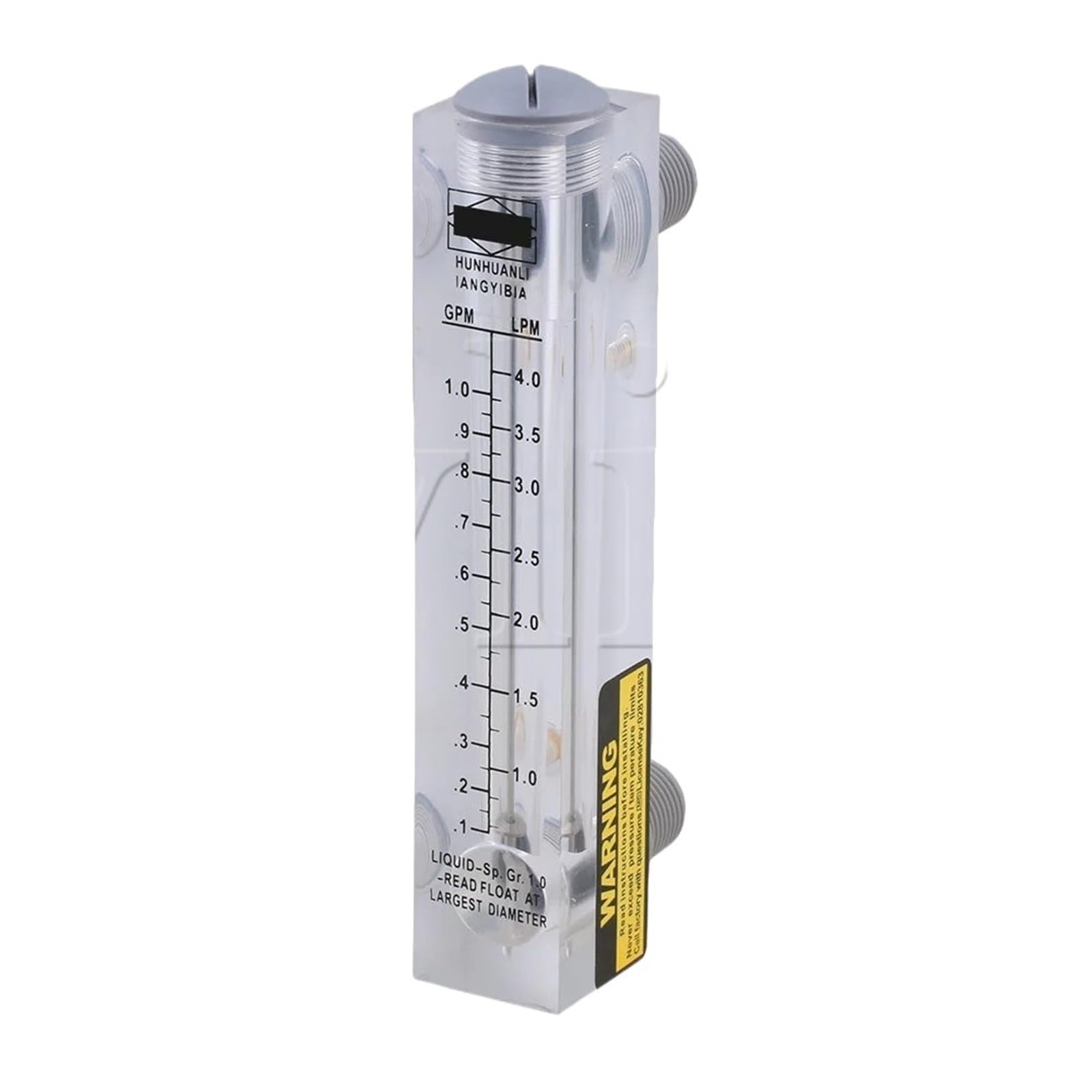 Débitmètre d'eau LZM-15 type panneau pour éviter les pannes de pompe dues aux variations