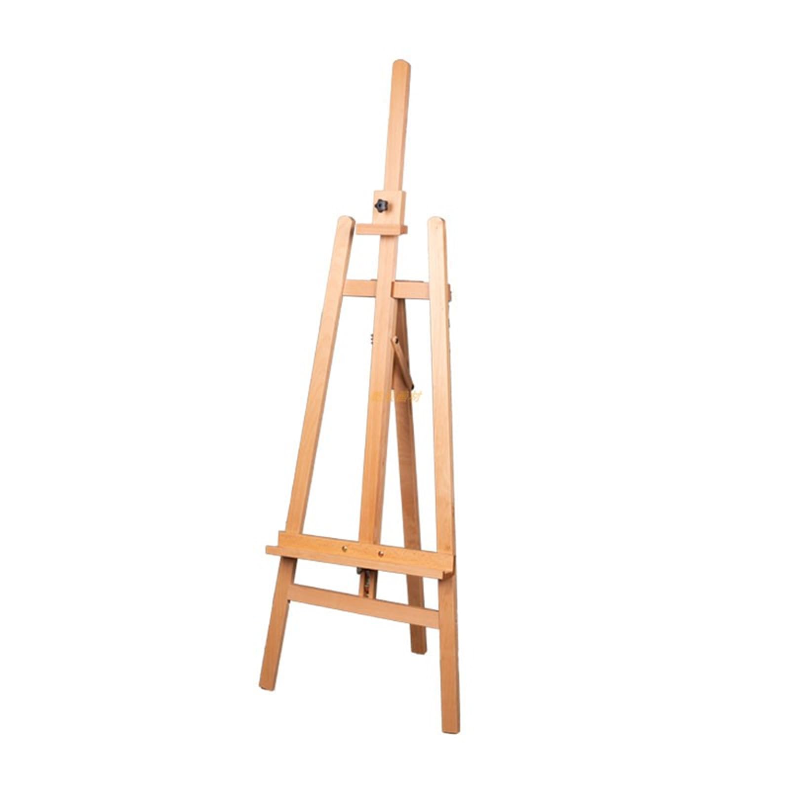 ASerZenith Wooden Easel, Display Easel Stand, Portable Artist Easel For Painting And Sketching, 150Cm Tall A-Frame Easel Tripod For Wedding Signs, Posters, Photos,A-150Cm