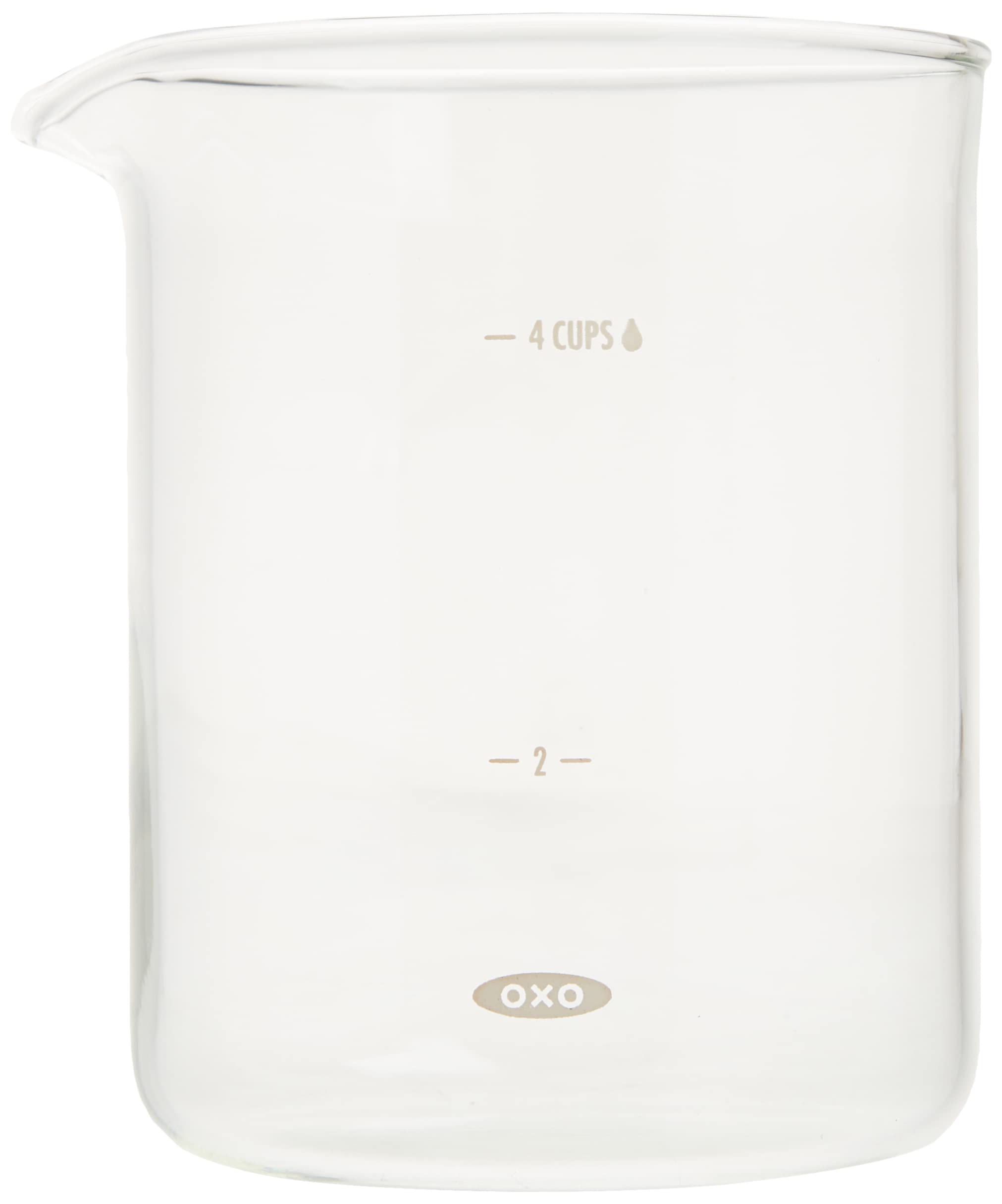 OXO Good Grips - Caffettiera per caffè francese, facile da pulire, 4 tazze Caraffa 4 Cup Trasparente