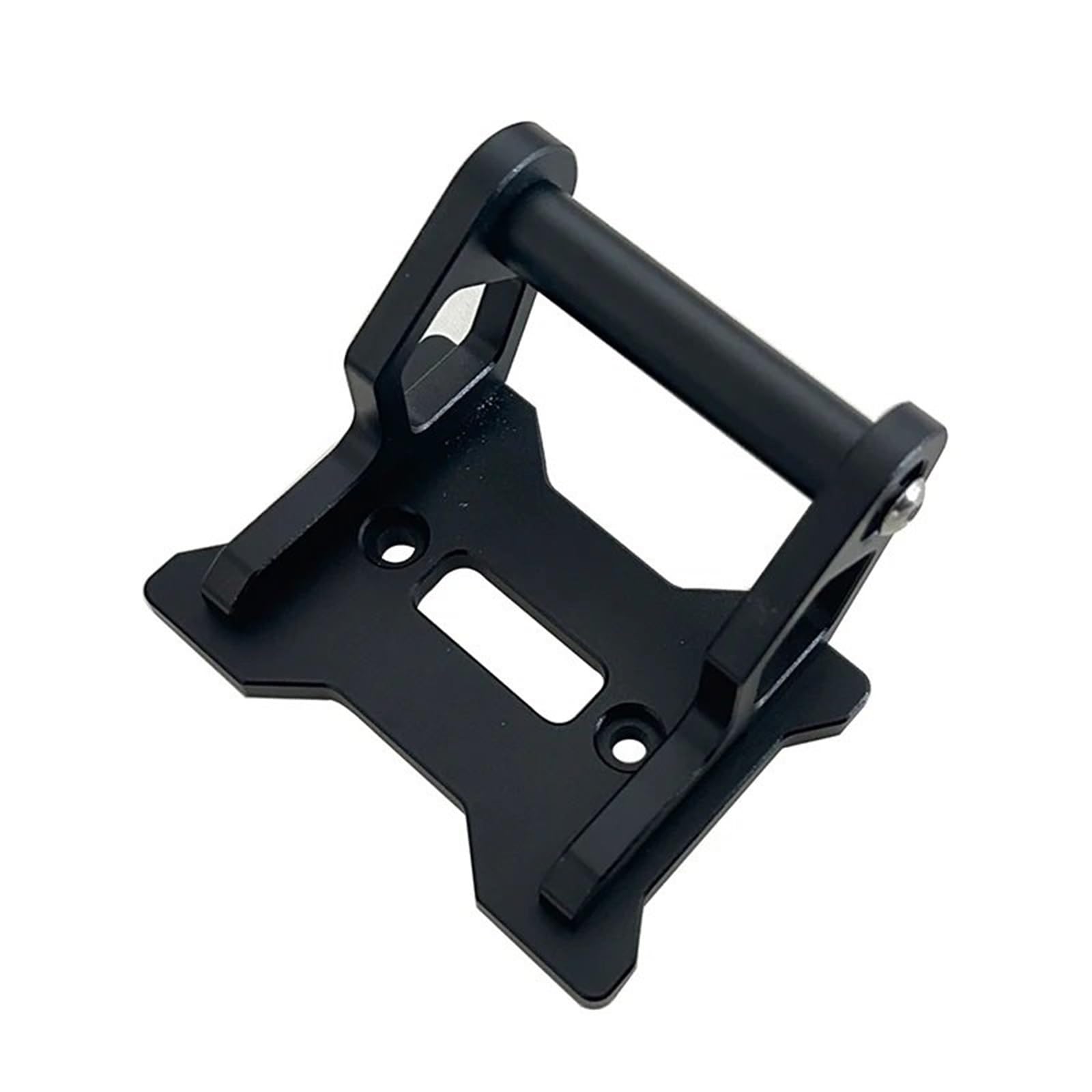 Pasuje do CFMOTO 450MT 2025 Akcesoria CNC Uchwyt na telefon GPS z aluminium Uchwyt przedłużający nawigację Uchwyt do nawigacji GPS(Black 12-22mmNOLOGO)