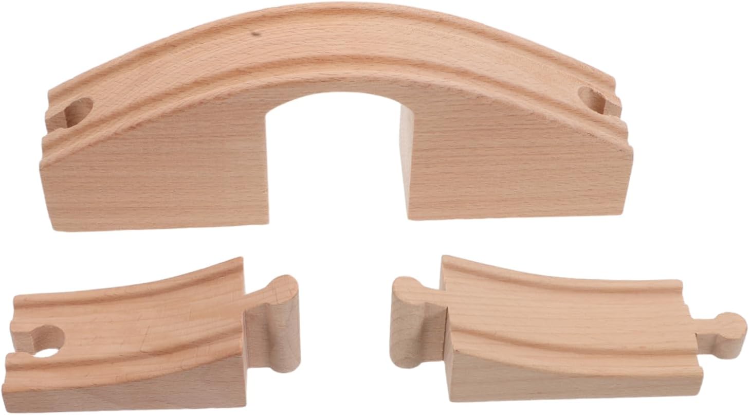 Durable DIY Train Track Bridge Pier Accessories for Creative Play Compatible with Train Railroads Inspires Family Bonding and Educational Fun