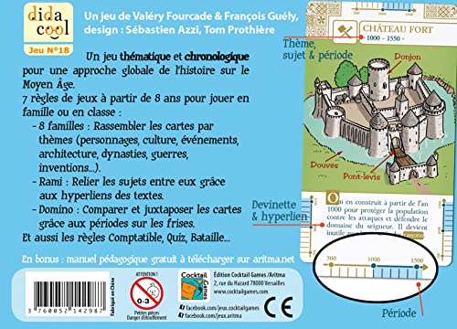 Asmodee Histodingo Moyen Âge - vue 5