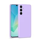 Pikkme Back Cover for Samsung Galaxy A56 5G | Slim Soft Matte Silicone Cover with Camera Protection & Shockproof Bumper Case (Purple) gallery image