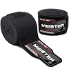 Meister Elite 180 Premium Adult Hand Wraps for MMA & Boxing (Pair)
