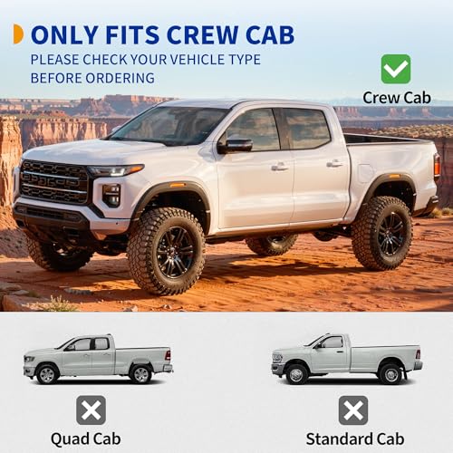 Estribos de acero para Chevy Colorado 2015-2026 miniatura 2