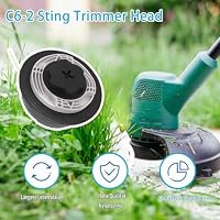 Autocut C6-2 Mähkopf für Stihl Motorsense, Mähkopf Ersetzen, Trimmerkopf für Stihl FS38 FS40 FS45 FS50 FSE60 FSE71 FSE81.für Mäh- und Ausputzarbeiten (1 Pack) – Ansicht 5