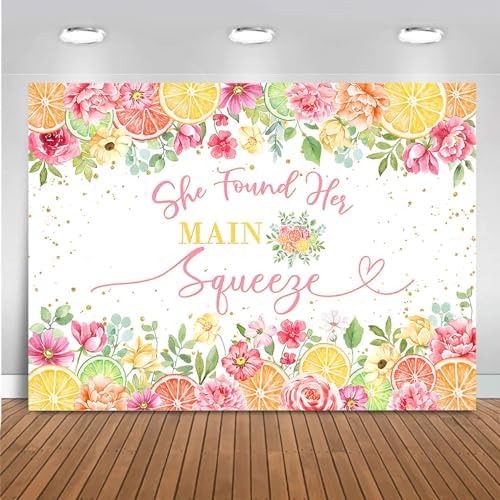 Lemon Bride Shower Decor She Found Her Main Squeeze Photo