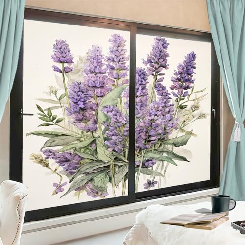 Vinilo decorativo para ventana vidriera efecto agua miniatura 1