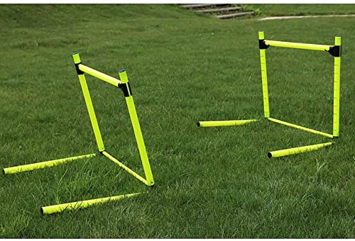Juego de Vallas para Entrenamiento de Velocidad, Equipo de Entrenamiento de Agilidad con obstáculos para Adultos y niños, práctica de Atletismo y Deportes.