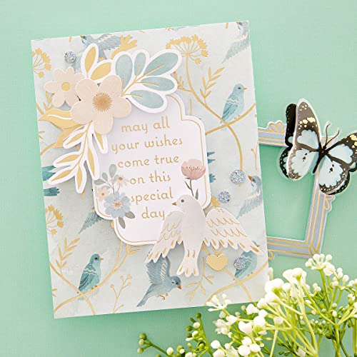 Spellbinders Printed Die Cuts from The Floral Friendship Collection, Multicolor, ONE - Image 4