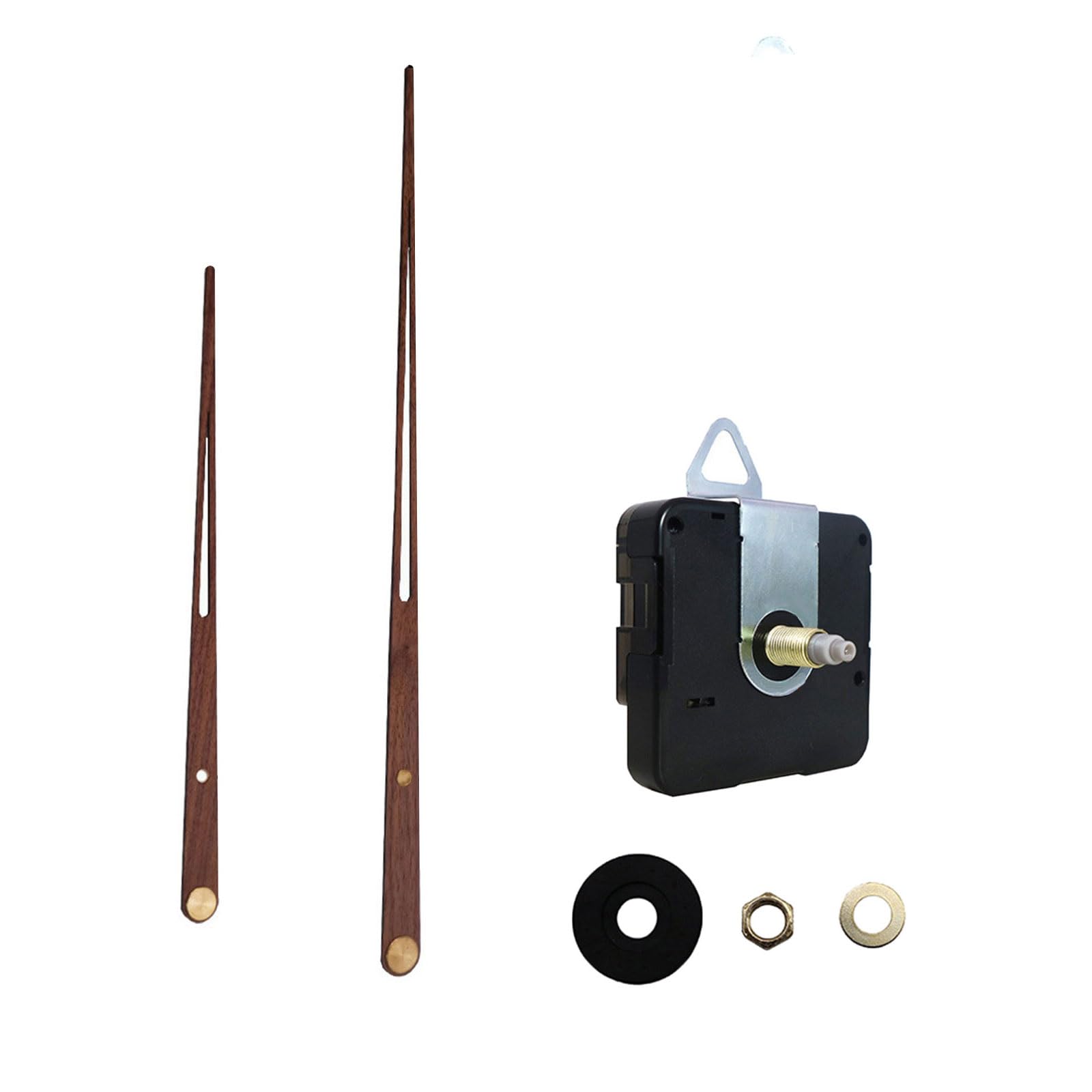 HZBB Clock Movement Set Repair Kits with Wood Hands High Torque Wall Repairing Motor Replacement Accessories Movement Mechanism
