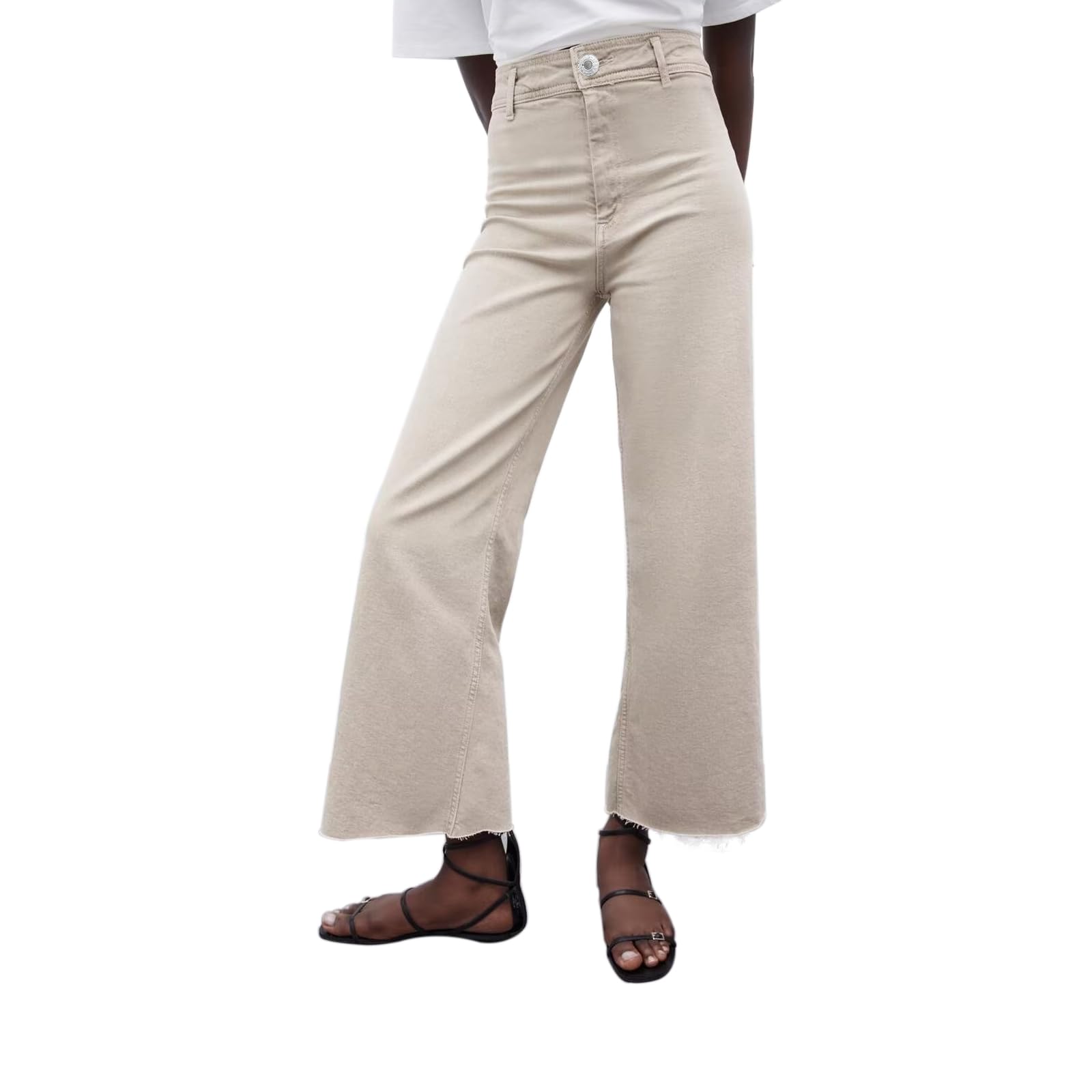 Supgoreou Women's Wide Leg Jeans