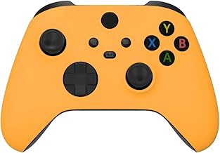 eXtremeRate Carcasa para Xbox Series X S Mando Accesorios Protector Placa Frontal Funda Delantera Reemplazo Kit Cubierta Cover Shell para Xbox Series S X Control-No Incluye Mando(Amarillo)