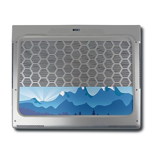 Image of MightySkins Skin Compatible with Alienware X16 R1 (2023) Full Wrap Kit - Blue Mountains | Protective, Durable, and Unique Vinyl Decal wrap Cover | Easy to Apply & Change Styles | Made in The USA