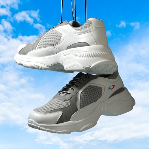 Image of Cruiser Mens Sneakers | Casual Shoes | Experience Comfort & Style with Soft Cushioned Insole | Street Style with Premium Lace-Up Kicks| Trendy Lace-Up Sneakers for the Modern Look (2552)