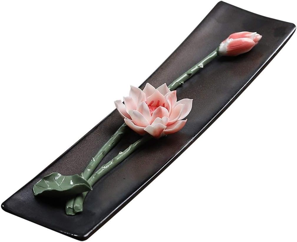 Kreatywny Ceramiczny Lotus Kadzidło Stożek Palnik Aromaterapia