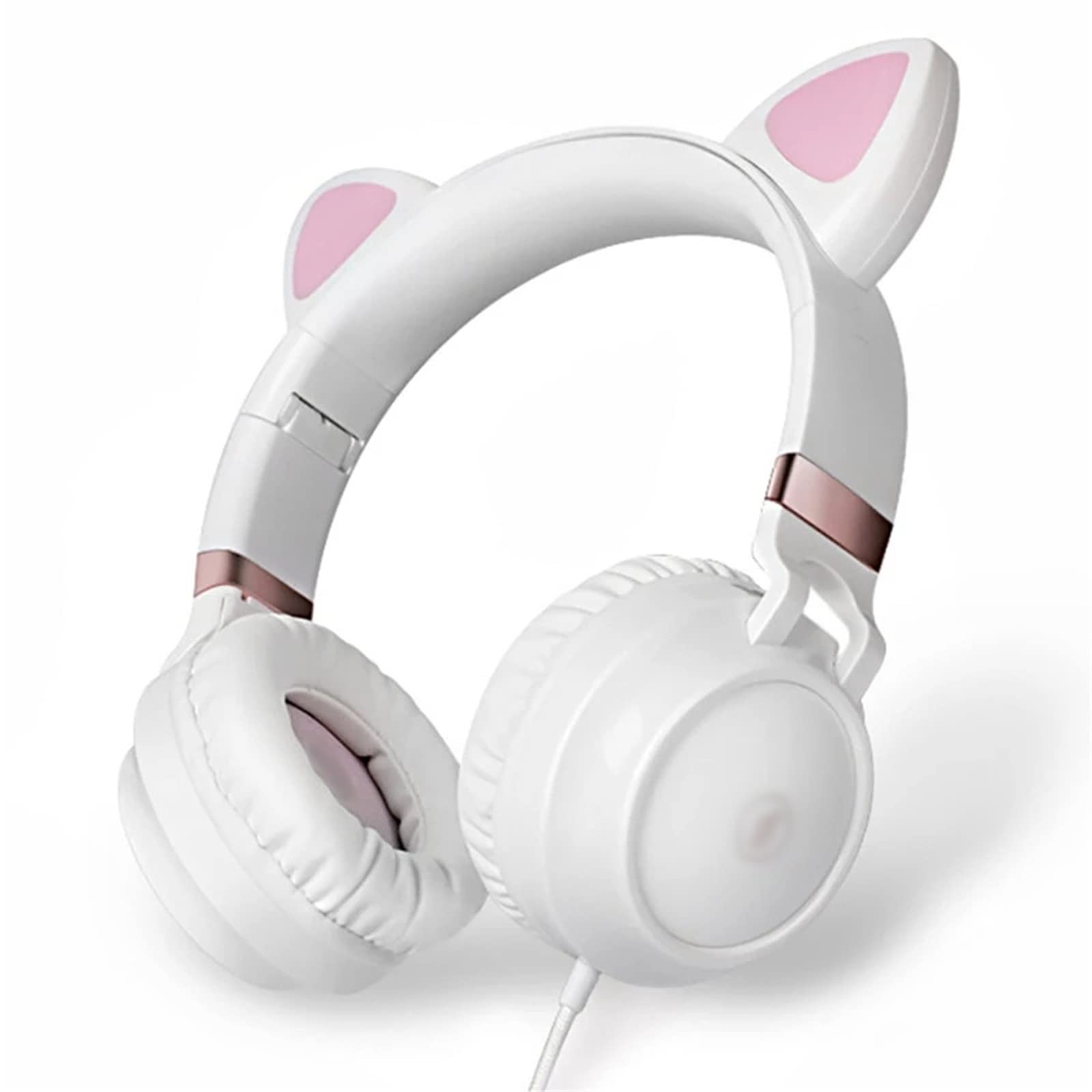 Amazon.co.jp: ゲーミングヘッドセット 猫の耳のかわいい