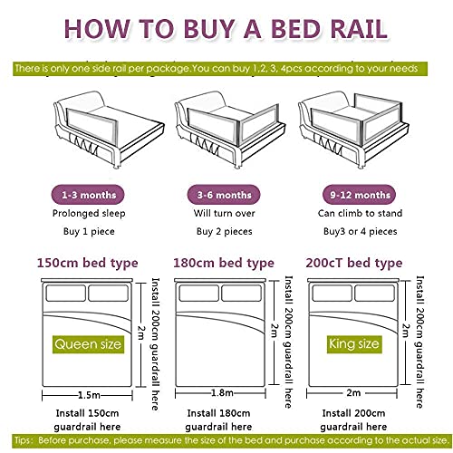 U/D GREEN-01 Babyguard Bed Rails For Toddlers thumb #3