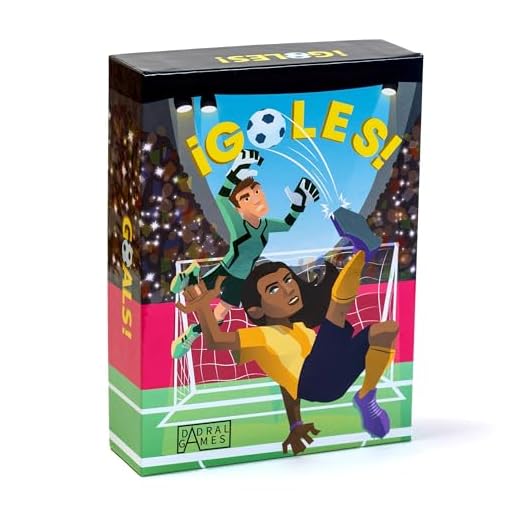 Juego ¡ GOLES ! Juego de Cartas de fútbol